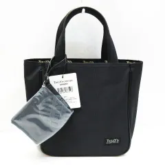 新品 未使用  タリーズ セカンド トートバッグ ポーチ付き Tully's coffee タリーズ コーヒー ブラック 黒 E149LF