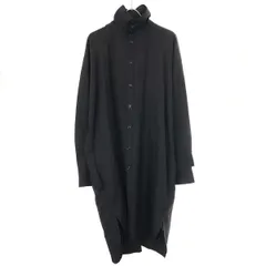 美品　S'YTE スタンドカラーロングシャツ　ブラック　　　　サイズ3 美品 S'YTE スタンドカラーロングシャツ ブラック サイズ3 Yohji