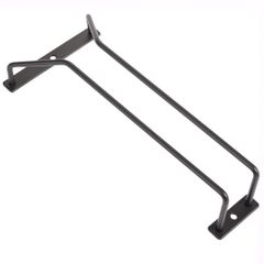 【数量限定】24.5cm ブラックワイングラスラック キャビネット下ワイングラスホルダー 脚付きグラスラック Dianoo 棚下 ワイングラス収納ハンガー バーホーム用