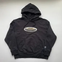 Supreme × NORTH FACE (シュプリーム × ノースフェイス) オーバル ロゴ パーカー フーディー サイズXL 古着