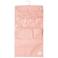 東洋ケース 壁掛け収納 ストレリアナチュレ ウォールポケット 壁掛け収納 ピンク ESTN-WP-PK 幅31×高さ70cm 1
