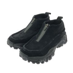 マックキューアレクサンダーマックイーン McQ by Alexander McQueen スニーカー B12 CRIMP MOCC スニーカー ブラック ブラック スウェード