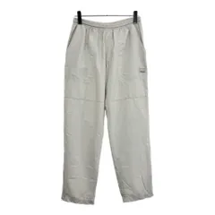 00年代 adidas アディダス ウィンドブレーカーパンツ アイボリー(メンズ M)中古 古着 U5118