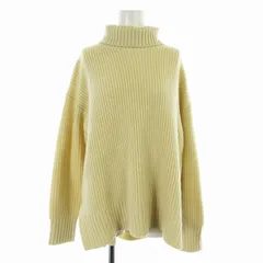 フリークスストア FREAKS STORE ニット セーター タートルネック 長袖 F ベージュ /RO