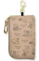 マリ 【送料無料】【スヌーピー】【SNOOPY】キーとパスポーチ【スヌーピーとチャーリーブラウン】 【ピーナッツ】【ウッドストック】【すぬーぴー】【キーホルダー】【キーリング】【キーケース】【キーポーチ】【カード入れ】【雑貨】【グッズ】【かわいい】