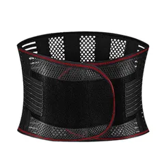 【数量限定】TikTrunk メッシュコルセット 腰サポーター 日常使い 通気性 調整可能 4本強化ボーン 薄型 軽量 柔整師監修 男女兼用 (M)