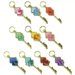 【中古】キーホルダー 全10種セット キーモチーフチャーム 「一番くじ 劇場版『美少女戦士セーラームーンCosmos』～Antique Style～」 E賞