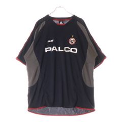 Palace Skateboards (パレススケートボーズ) 25SS PRO TEAM PALCO JERSEY プロチーム フットボール 半袖Tシャツ カットソー ブラック