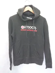 ◇ ⊆ OUTDOOR PRODUCTS アウトドア プロダクツ ロゴ 長袖 プルオーバー パーカー サイズS ブラック メンズ E  【1506180013049】のサムネイル