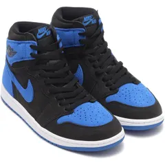 [ナイキ] エア ジョーダン 1 ハイ OG AIR JORDAN 1 HIGH OG Royal Reimagined スニーカー シューズ ブラック/ホワイト/ロイヤルブルー DZ5485-042 [ブラック/ホワイト/ロイヤルブルー] [27.5 cm]