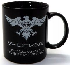 [중고] 머그컵·탕만 SHOCKER 엠블럼 머그컵 [신·가면라이더 신·재팬·히어로즈·어뮤즈먼트 월드] 변신·가면 라이더·룰렛 A상
