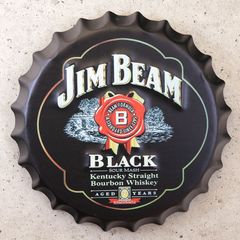 ジムビーム バレルヘッド ディスプレイ 壁掛け JIMBEAM 木製 酒樽