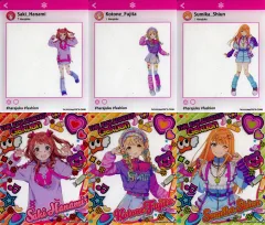 【中古】キャラカード 全6種セット 「学園アイドルマスター×JOL原宿 POP UP ショップ アクリルカード(描き下ろしイラスト)」