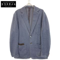 Berluti ベルルッティ GIACCA CAMICIA ブルー コットン100 テーラードジャケット R56