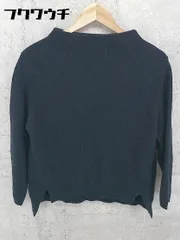 ◇ A day in the life UNITED ARROWS 長袖 ニット セーター ネイビー系 レディース 【中古】 【1101220014309】