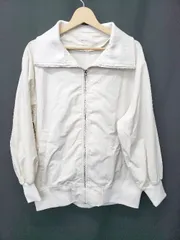 ◇ Θ ap retro アプレトロ リブスタンド 長袖 ブルゾン ジャンパー サイズF ホワイト レディース E  【1507010000338】のサムネイル
