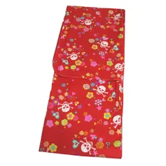 匿名 新品 倖田來未 浴衣 レディース浴衣 スカル フラワー 髑髏 花 KAMO-YKT