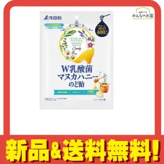 浅田飴 W乳酸菌マヌカハニーのど飴 60g のサムネイル