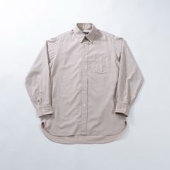 クリスチャンディオール Christian Dior MONSIEUR コットンブロードシャツ ベージュ ディオールオム 90s DIOR HOMME レギュラーカラー トップス ロングスリーブ