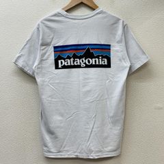 patagonia パタゴニア Tシャツ 半袖 38504SP21 バックロゴ プリント クルーネック