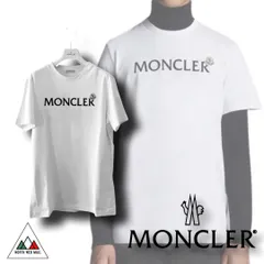 Moncler ロゴ+ワッペン　ホワイト