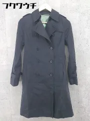 ◇ ◎ green label relaxing グリーンレーベル UNITED ARROWS 長袖 トレンチコート サイズ36 ネイビー レディース 【1002802493829】のサムネイル
