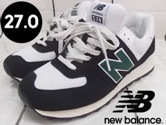 New Balance 576 ブラック/グリーン スニーカー 陶器ろうそく