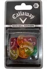 キャロウェイ(Callaway) ゴルフ マーカー ネオン プラスチック 8個入りのサムネイル