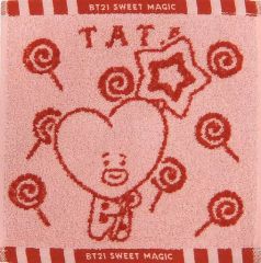 [중고] 잡화 TATA (부이) 타월 컬렉션 [이치 반 쿠지 BT21 SWEET MAGIC] K-6 상