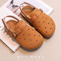子供サンダル キッズサンダル サンダル キッズ 子供 女の子 男の子 ユニセックス ベージュ キャメル 茶 子供 靴 女の子サンダル 男の子サンダル 子ども 子どもサンダル 子供靴 シューズ ガーリー おしゃれ マジックテープ