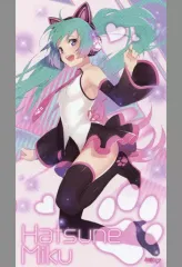 【中古】タペストリー デザインB(ネコ耳) 描き下ろしバースデーマルチクロス 2021 ver. 「キャラクター・ボーカル・シリーズ01 初音ミク」