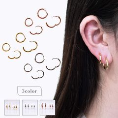 ピアス レディース フープ ピアス リング 韓国ピアス ギフト ピアス レディース 韓国ピアス ピアス 20代 ピアス 30代 ピアス 40代 【nb-001】【ピアス】