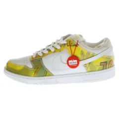 NIKE SB (ナイキエスビー) 【観賞用】DUNK LOW PRO SB DE LA SOUL 304292-171 ダンク デラソウル ローカットスニーカー US10.5/28.5cm ホワイト/イエロー
