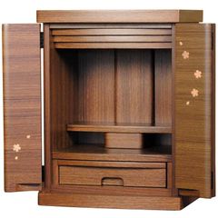 新品】天然木 仏壇チェスト モダン 収納 仏具 リビングチェスト - メルカリ