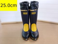 '[미도리 안전] 워크 에이스 안전 장화 네이비 25cm 겨울 설상용 방한 안전 작업 구두 장화 선심들이 내활 반사 테이프 777 방한 현장 작업 건설 현장 제설 작업 공장 창고 아웃도어 안전 대책 안전화 외일 21250523 관리