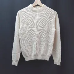 ◇ UNITED ARROWS モックネック プルオーバー カシミア20％ 透け感あり 長袖 ニット 表記なし アイボリー レディース E 【1310130045307】のサムネイル