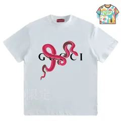【今日特価】Gucci 25ss 蛇年 G プリント T