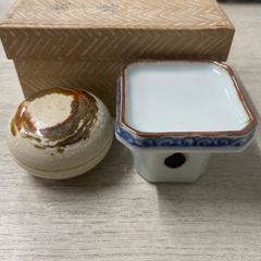堆朱香合 茶道具懐石茶箱鵬雲斎坐忘斎淡々斎即中斎茶碗香合棗水指茶杓