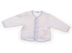  ファミリア familiar カーディガン 70 男の子 ホワイト・ライトブルー 子供服 ベビー服 キッズ（1315999）