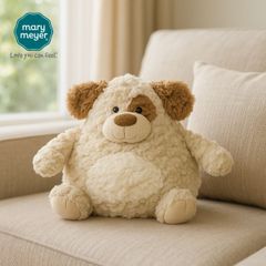 メリーマイヤー パファーナター パピー 23cm いぬ | ぬいぐるみ ナチュラルカラー 動物 どうぶつ ファーストトイ ベビー 赤ちゃん こども Mary Meyer 正規輸入品