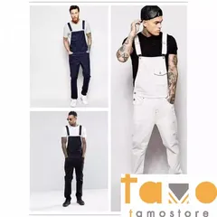 2024年　メンズ オーバーオール サロペット デニムサロペット デニム 大きい