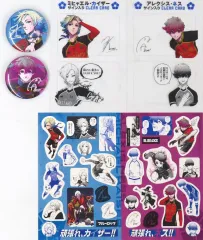 【中古】グッズセット [単品] ミヒャエル・カイザー＆アレクシス・ネス カイザー・ネスサイン入り公式応援セット 「コミックス ブルーロック 第29巻 特装版」 同梱特典