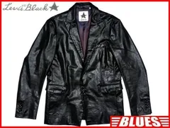 リーバイス メンズ レザー テーラードジャケット L 黒 本革 本皮TJ101