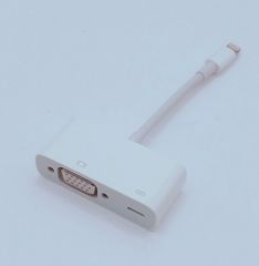 Apple　純正　Lightning - VGAアダプタ（A1439）D-SUB ケーブル付き　送料込み！中古