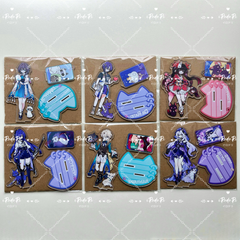 崩壊：スターレイル（公式品は別途販売）アクリルスタンド　ルアン・メェイ　レイシオ　花火　黄泉　アベンチュリン　ブラックスワン