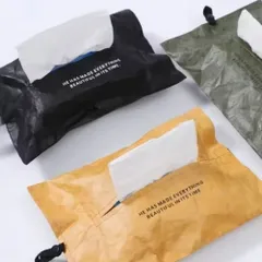 クラフト ティッシュケース カフェ風 ティッシュカバー