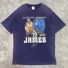 NBA レブロン・ジェームズ クリーブランド・キャバリアーズ プリントTシャツ adidas 古着 バスケ