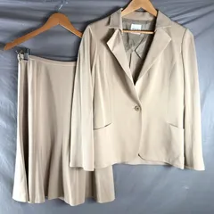 セシオセラ CECI OU CELA セットアップ ジャケットスカート テーラード フレアスカート ベージュ 38サイズ 949888