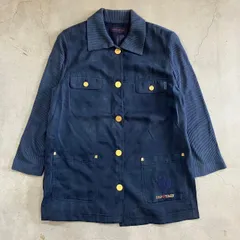 00's vintage  レディース　デニム風ジャケット　アーカイブ グランジ y2k パンク