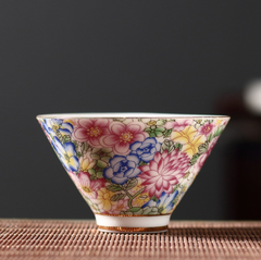 景徳鎮製　中国茶器　茶杯　割引
